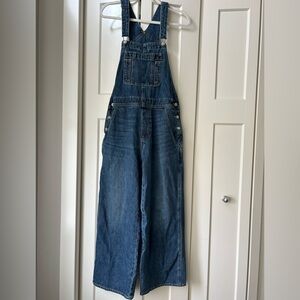 Baggy Wide Leg Overalls Old Navy